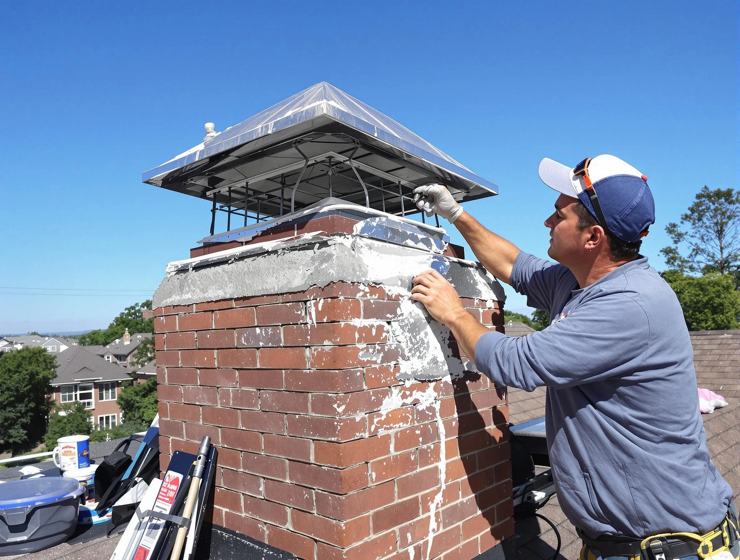 Chimney Crown Services service in Linden, NJ